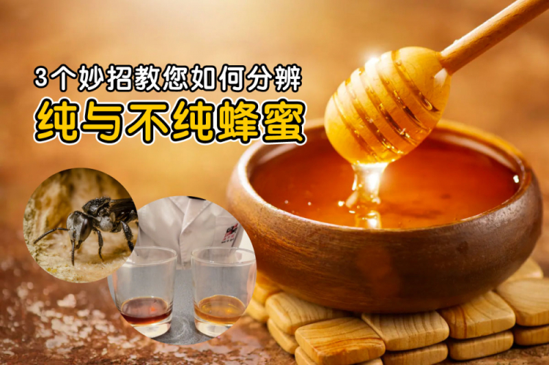 3个妙招教您如何分辨纯与不纯蜂蜜
