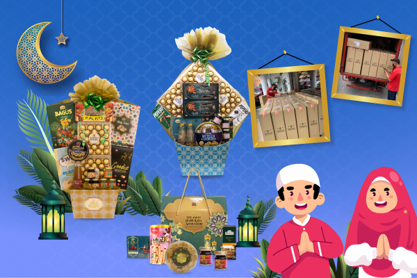 Bakul Hadiah Hari Raya | Penghantaran Bakul Hadiah Malaysia